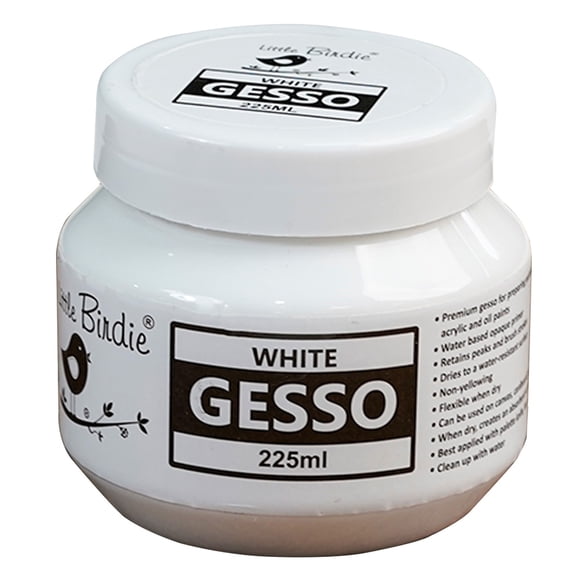 Little Birdie Acrylic Gesso 225ml-White