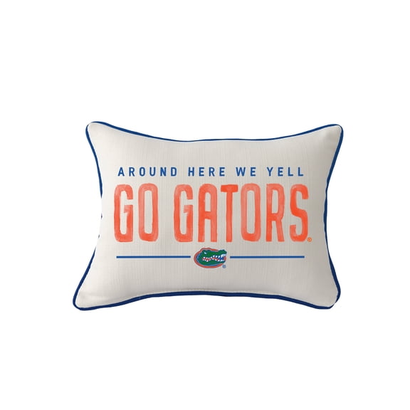 Little Birdie  Florida Gators Rectangular Piped Pillow