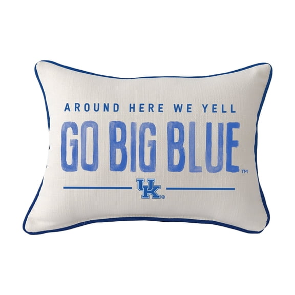 Little Birdie  Kentucky Wildcats Rectangular Piped Pillow