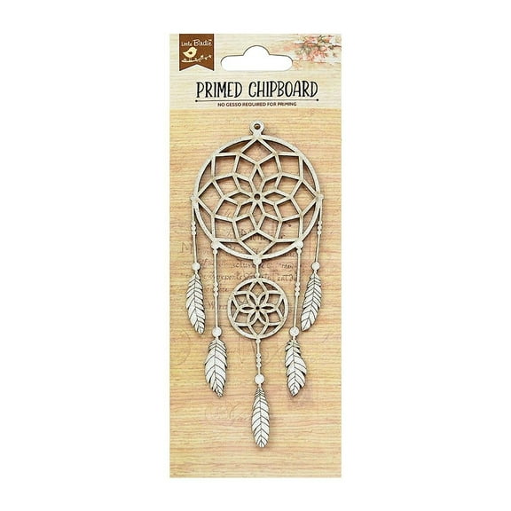 Little Birdie Laser Cut Primed Chipboard 1/Pkg-Dream Catcher