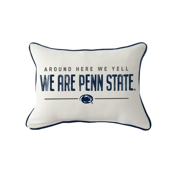 Little Birdie Penn State Nittany Lions Rectangular Piped Pillow