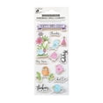 thumbnail image 1 of Little Birdie Sticker Embellishment 3/Pkg-Happy Bird-Day, 1 of 2