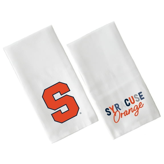 Little Birdie Syracuse Orange Two-Pack Tea Towel Set