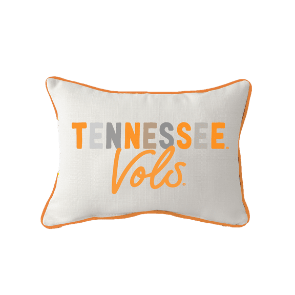Little Birdie Tennessee Volunteers Tones Piped Pillow