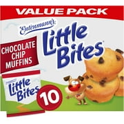 Little Bites Chocolate Chip Muffins, 10 packs, Mini Muffins, 16.5 oz Multipack