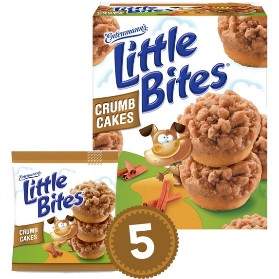Entenmann's Little Bites Crumb Cake Mini Muffins - 5 ct (Packaging May Vary)
