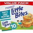 thumbnail image 1 of Little Bites Party Cake Muffins, 10 packs, Cake and Sprinkles Mini 16.5 oz Multipack, 1 of 8