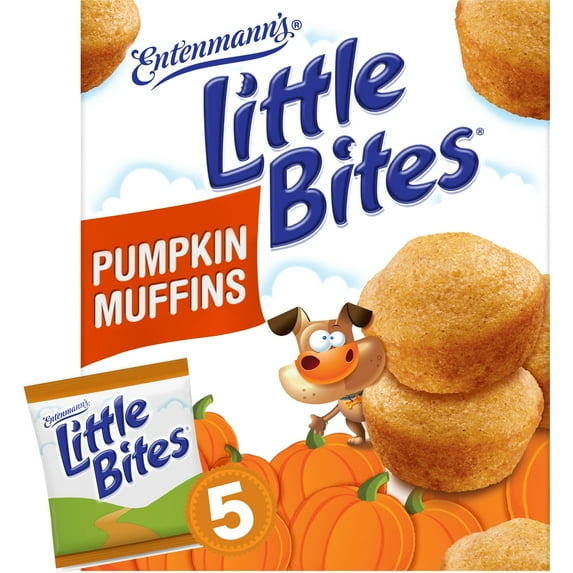 Little Bites Pumpkin Muffins, 5 packs, Mini Muffins, 8.25 oz Multipack