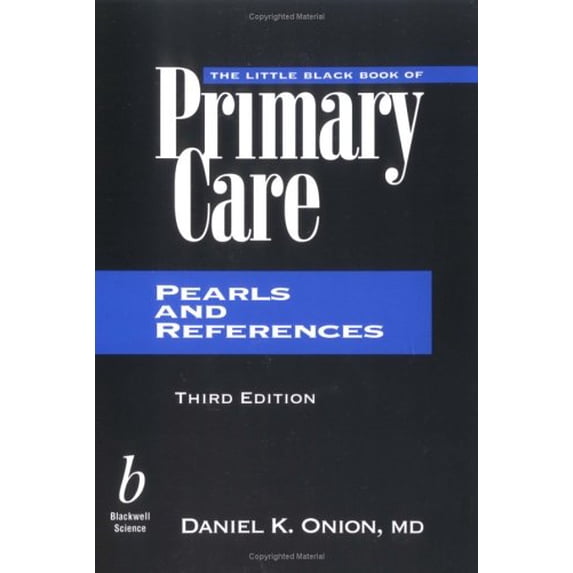 Pre-Owned Little Black Book of Primary Care: Pearls and References (Little Black Books) Paperback