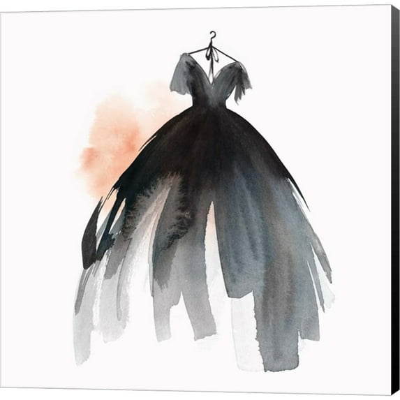 Little Black Dress II by Isabelle Z, Canvas Wall Art, 24W x 24H