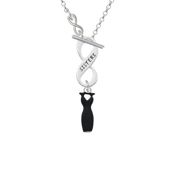 Little Black Dress - To Infinity Sisters Toggle Necklace