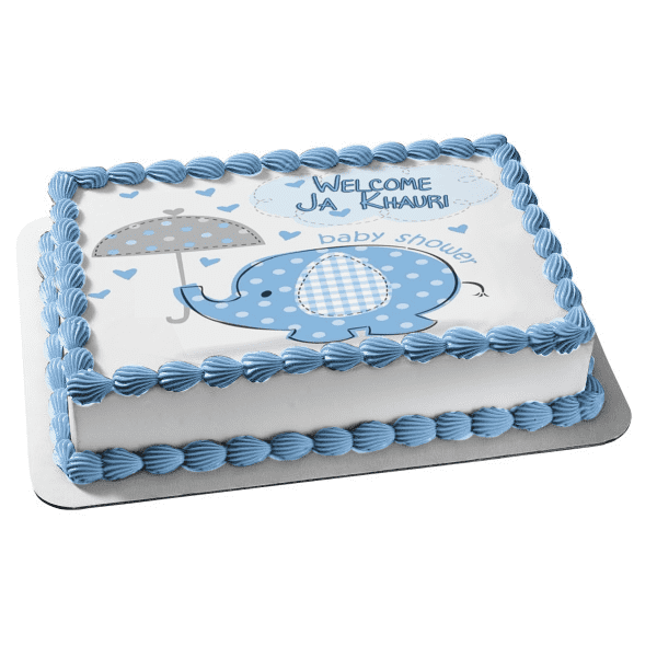 Unisex baby shower cake — Let's Get Baked in Forster-mncb.edu.vn
