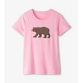 thumbnail image 1 of Little Blue House Women's Short Sleeve Pajama Tee, Bearly Sleeping, 1 of 4
