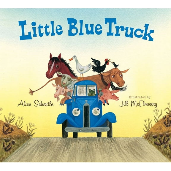 Little Blue Truck Lap Board Book, (Board Book)