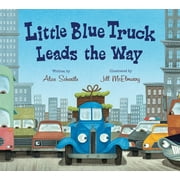 Little Blue Truck Leads the Way Board Book (Board book)