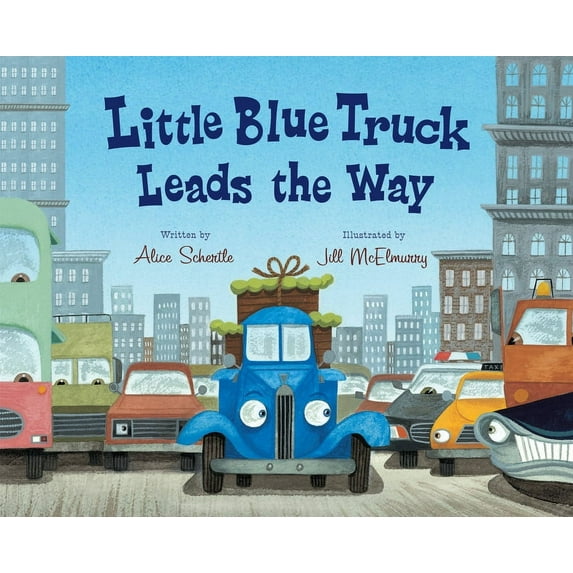 Little Blue Truck Leads the Way (Hardcover)