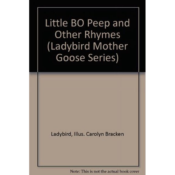 Pre-Owned Little Bo-Peep and Other Rhymes (Ladybird Mother Goose Series), Used [Hardcover]