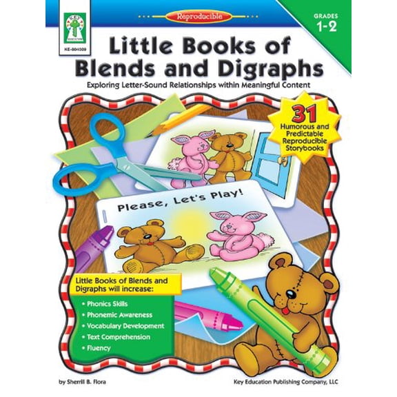 Pre-Owned Little Books of Blends and Digraphs: Exploring Letter-sound Relationships Within Meaningful Content (Paperback) 1933052090 9781933052090