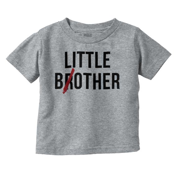 Little Bother Funny Brothers Youth T Shirt Tee Boys Infant Toddler Brisco Brands 4T