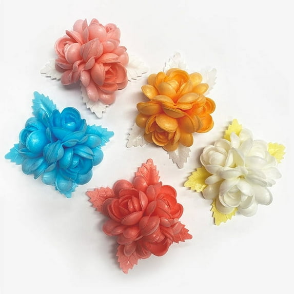 Little Bouquet - edible wafer paper flower - 5pk