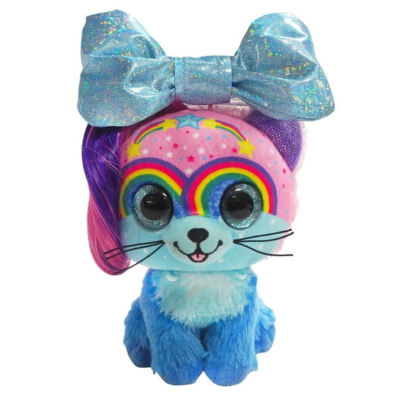 Little Bow Pets 6" Twinkle Bow Cat Plush Toy