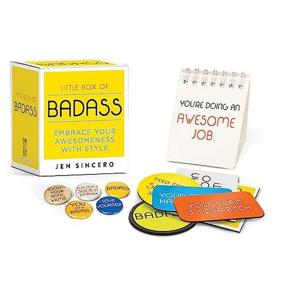 Pre-Owned Little Box of Badass: Embrace Your Awesomeness with Style (Paperback) by Jen Sincero