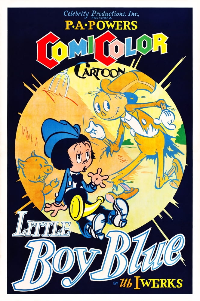 Little Boy Blue U Canvas Art -  (24 x 36)