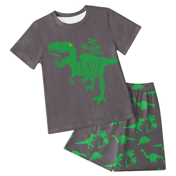 Little Boy Girl Nightwear Set Easter T-Shirt Shorts 5-6 Years 6-7 Years 7-8 Years Lightweight Breathable Cotton Elastic Waist Everyday Play Cute Desig (7-8 Years,Brown)