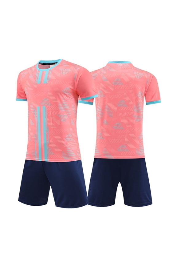 Little Boy Girl Nightwear Set Waffle Texture Crew Neck Tee and Shorts Summer Beach Lightweight Fabric Two Piece Set Perfect Present 1-6 Years (4-5 Years,D)