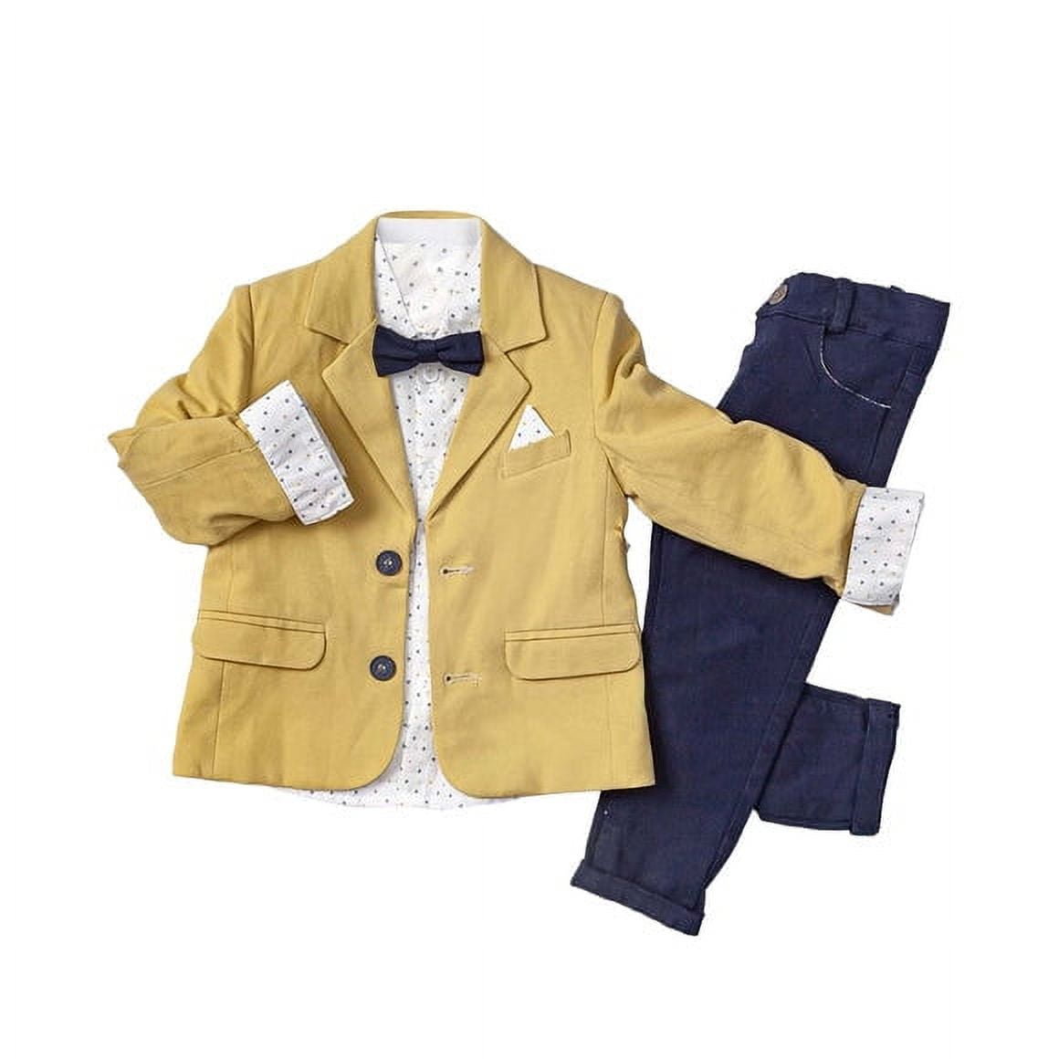 Boys 3 Pcs Coat Suit - 0314111 main image 1
