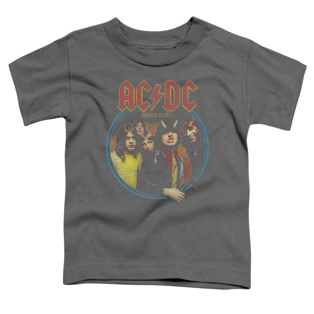 Little Boys' AC/DC Highway To Hell Childrens T-shirt 4T Grey - Walmart.com