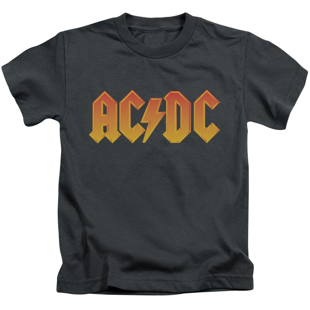 Little Boys' AC/DC Logo Childrens T-shirt 6 Grey - Walmart.com