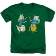 thumbnail image 1 of Little Boys' Adventure Time Meet Up Childrens T-shirt 6 Kelly Green, 1 of 2