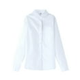 thumbnail image 1 of Little Boys Button Down Shirts White Shirt Girls Dress Shirt Graduation Shirts Boys Collared Shirts Size 5-6 Years, 1 of 3