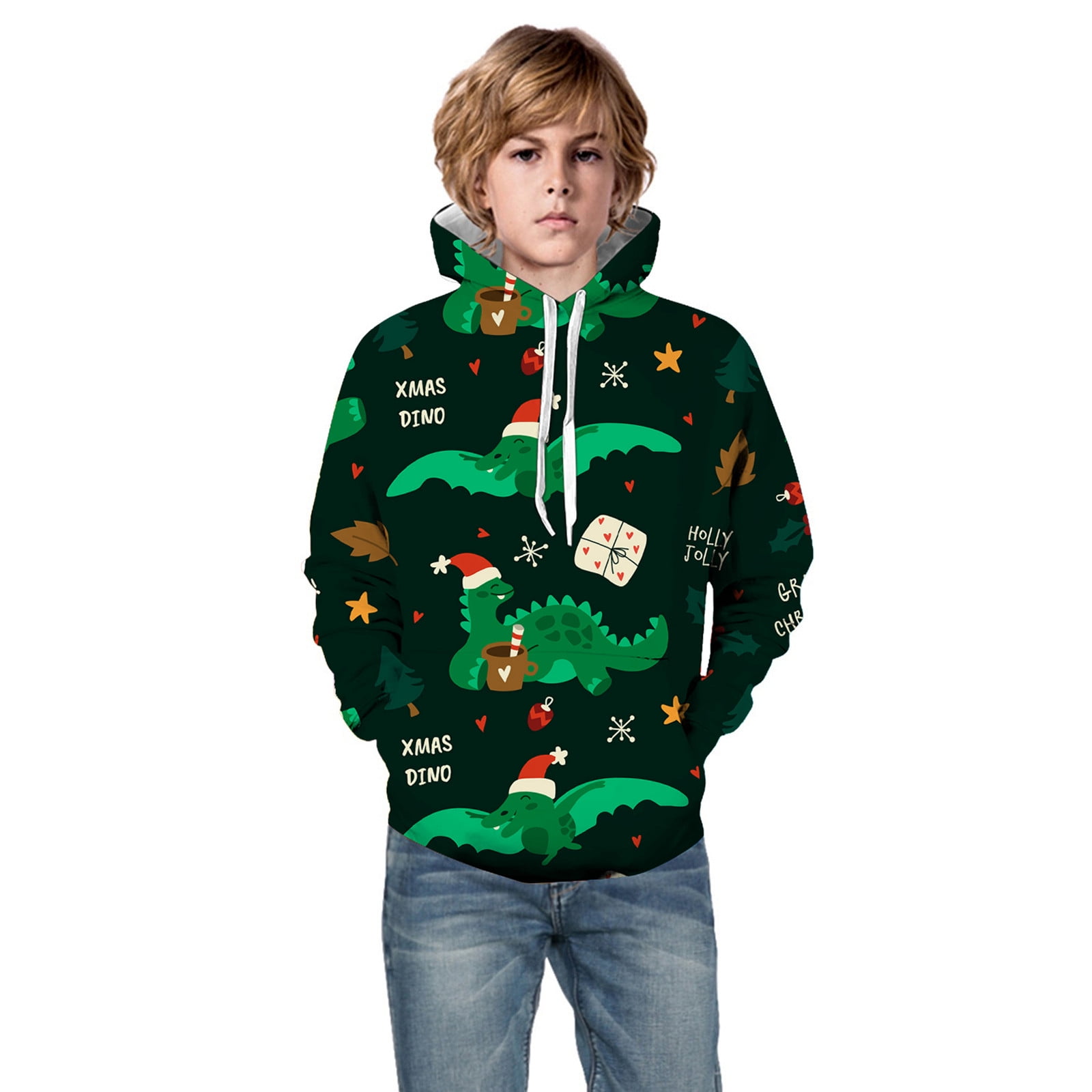 Boys christmas hoodie shop