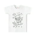 thumbnail image 1 of Little Boys Coloring T Shirt For Girl With Washable Markers Color In And Wash Out T Shirt G,6-7T, 1 of 4