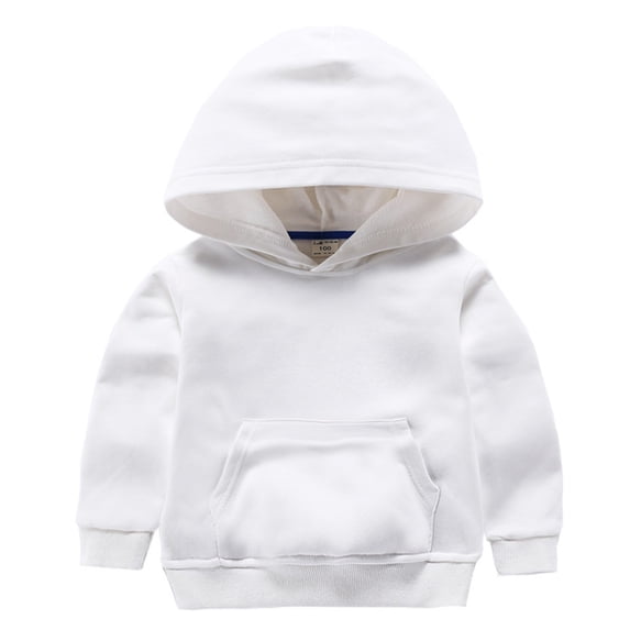 Little Boys Girls Hoodie - Fleece Pullover Hooded Sweatshirt, Soft Warm Winter Clothes for Everyday Casual Wear