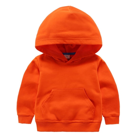 Little Boys Girls Hoodie - Fleece Pullover Hooded Sweatshirt, Soft Warm Winter Clothes for Everyday Casual Wear