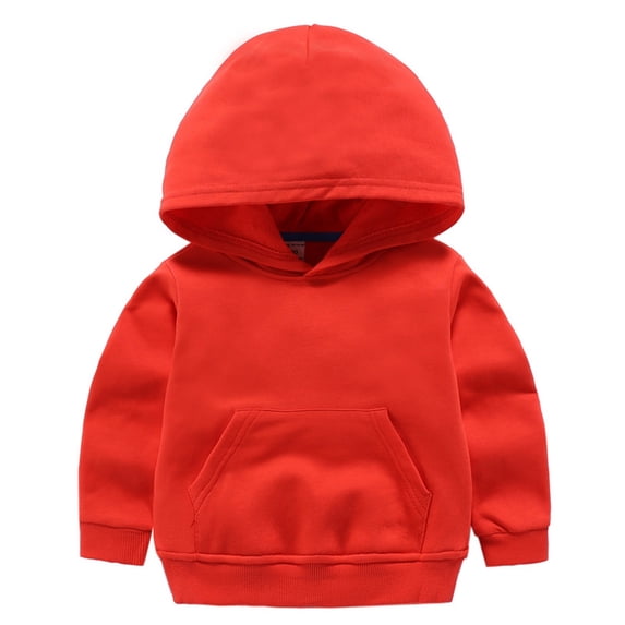 Little Boys Girls Hoodie - Fleece Pullover Hooded Sweatshirt, Soft Warm Winter Clothes for Everyday Casual Wear
