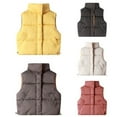thumbnail image 1 of Little Boys Girls Outdoor Casual Stand Collar Warm Vest Coat, 1 of 8