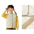 thumbnail image 1 of Little Boys Girls Puffer Vest Kids Boys Winter Vest Lightweight Water-Resistant Button Down Cute Jacket Sleeveless Outerwear Vests 4-5 Years, 1 of 5
