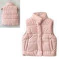 thumbnail image 1 of Little Boys Girls Puffer Vest Toddler Girls Winter Vest Light Weight Down Vest with Zip Up Windproof Down Jacket Sleeveless Warm Fleece Outerwear 12-18 Months, 1 of 8