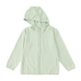 thumbnail image 1 of Little Boys Girls UPF 50+ Sun Protective Hoodie Jacket Lightweight Long Sleeve Sun Shirt For Boys And Girls Hiking Outdoor for 4-5 Years, 1 of 7