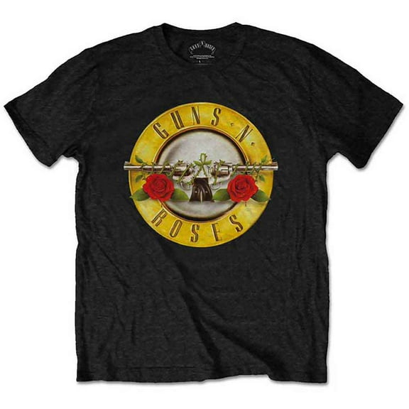 Little Boys' Guns N Roses Classic Logo (Retail Pack) Childrens T-shirt 12T Black