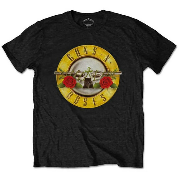 Little Boys' Guns N Roses Classic Logo (Retail Pack) Childrens T-shirt 8 Black