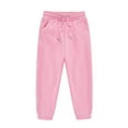 thumbnail image 1 of Little Boys Jogger Pants Toddler Boys' Drawstring Elastic Waist Casual Sweatpants, 1 of 3