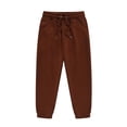 thumbnail image 1 of Little Boys Jogger Pants Toddler Boys' Drawstring Elastic Waist Casual Sweatpants, 1 of 3