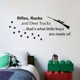 thumbnail image 1 of Little Boys Are Made Of Baby Children Family Quote Quotes Wall Sticker Art Decal for Girls Boys Room Bedroom Nursery Kindergarten Fun Home Decor Stickers Wall Art Vinyl Decoration Size (8x10 inch), 1 of 3