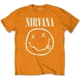 thumbnail image 1 of Little Boys' Nirvana White Smiley Childrens T-shirt 10T Orange, 1 of 4