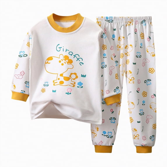 Little Boys Outfits Clothes Fall Winter Cute Long Sleeve Elastic Waist 3T 4T 5T Everyday Outfit Set 2-Pieces